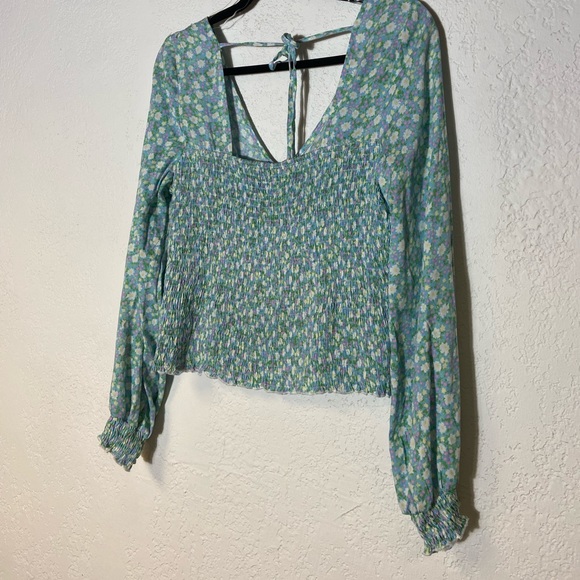 Floral Smocked Top by Chance - Picture 4 of 6